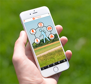 Wandelnetwerk NH website app